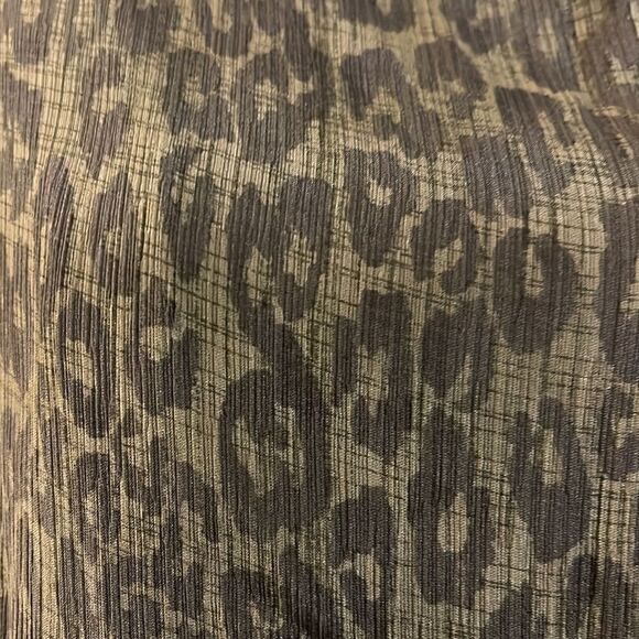 I Leopard Maxi Dress sheath slip summer sleeveless Women’s Size 12 ethnic boho - Picture 4 of 7